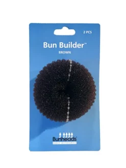2 stk. små bunbuilder til hårknold Bunheads