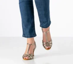 Anna Kern dansesko antik med 6 cm hæl - Solange