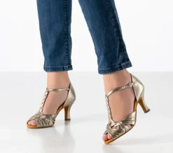 Anna Kern dansesko antik med 6 cm hæl - Solange