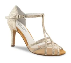 Anna Kern flot guld glimmer dansesko