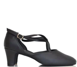 Anniel dansesko m.kryds rem 5 cm hæl - 2062