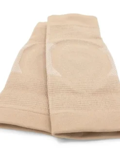 Beige gele knæbeskyttere til dans