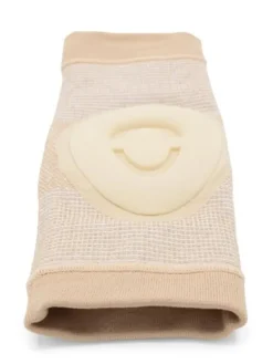 Beige gele knæbeskyttere til dans