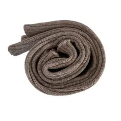 Benvarmere ribstrik lysebrune 85 cm Seré