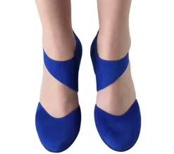 Blå dansesko Nueva Epoca By Reyna 7 cm hæl