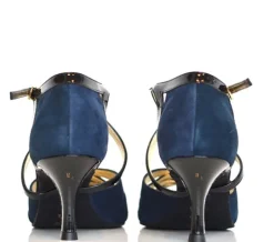 Blå dansesko Nueva Epoca Rosita 6 cm hæl