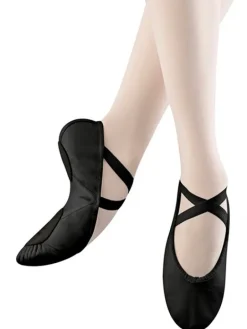 Bloch bløde sorte balletsko med split sål
