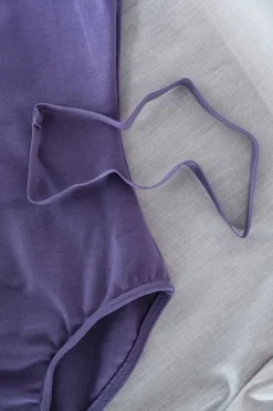 Bloch lilla dragt m.bælte u. ærme til piger