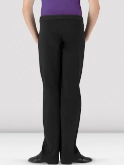 Bloch sorte dansebukser til piger i bomulds stretch