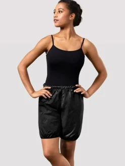 Bloch sorte svedshorts med elastik talje