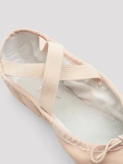 Bloch springsko/ soft balletsko rosa splitsål - Børn