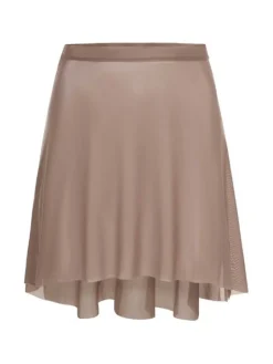 Brunt pull on mesh skørt fra Mara Dancewear