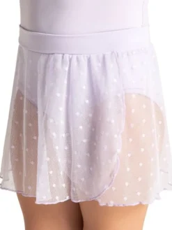 Capezio lys lavendel pull-on skørt til piger