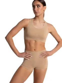 Capezio nude racerback top til piger