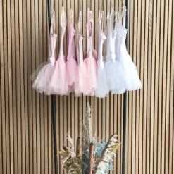 Capezio rosa tutudragt med flæser