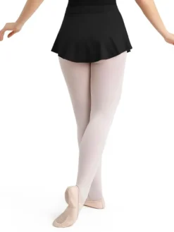 Capezio sort pull-on skørt damer