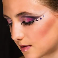 Crystal AB rhinsten til ansigt, hår og tøj