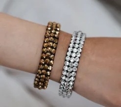 Crystal rhinsten armbånd