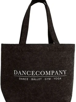 Dancecompany koksgrå filt net med tryk