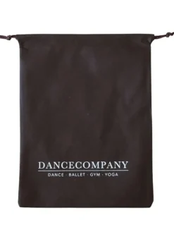 Dancecompany mørkebrun skopose med logo
