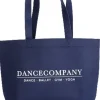 Dancecompany navy filt net med tryk