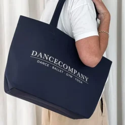 Dancecompany navy filt net med tryk