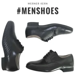 Dansesko sort lækker skind Werner Kern