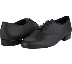 Dansesko/træningssko unisex sort skind