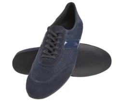 Diamant mørkeblå dansesneaker vario spin sål til herrer