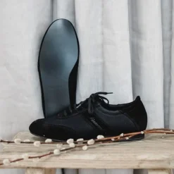 Diamant sorte dansesneaker vario spin sål til herrer