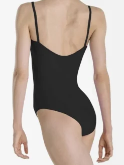 Dragt med tynde stropper og rynk i sort fra Wear Moi