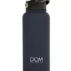 Drop of Mindfulness drikkeflaske 1000 ML mørkeblå