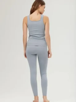 Drop of mindfulness seamless leggings i svag lyseblå