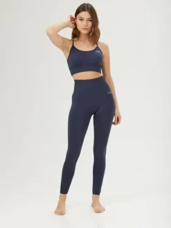 Drop of mindfulness seamless leggings i mørkeblå