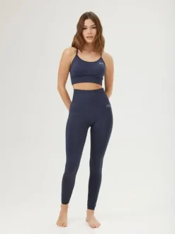 Drop of mindfulness seamless leggings i mørkeblå