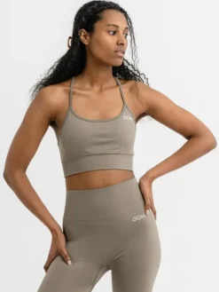 Drop of mindfulness seamless sports top salvie grøn