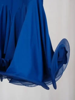 Flot blå dansenederdel til piger - Ready4dance