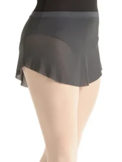 Flot kort grå balletskørt fra BalletRosa