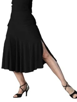 Flot sort nederdel Danceeverywear