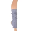 Grå benvarmere til ballet og dans - 60 CM