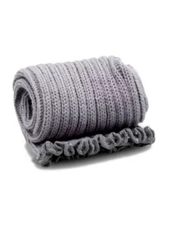 Grå benvarmere til ballet og dans - 60 CM