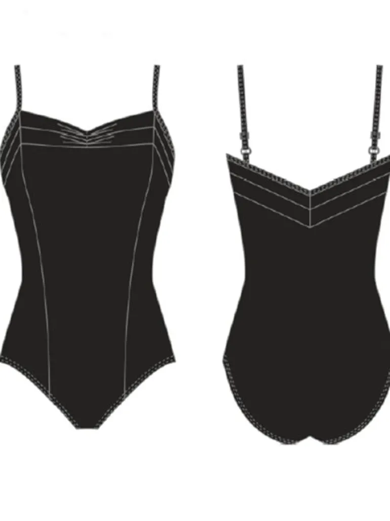 Grishko dragt i sort med synings detaljer