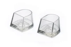 Hælbeskyttere til dansesko i klar plast AK-50