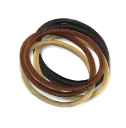 Hårelastikker sort, blond el. brun til ballet og dans