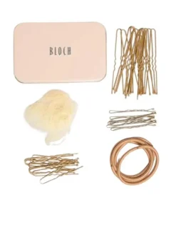 Hårkit blond metalkasse fra BLOCH