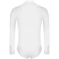 Hvid body skjorte til herrer - Ready4dance