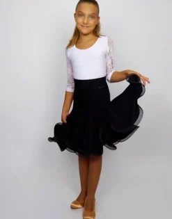 Hvid body til dans til piger - Ready4dance