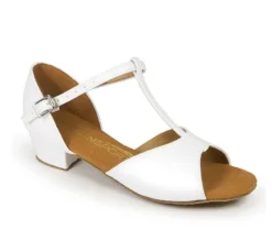 Hvid dansesko til piger Dansport