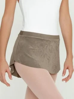 Kaffefarvet pull on skørt fra Bullet Pointe