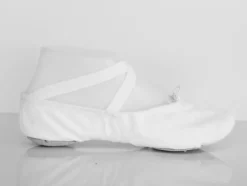 Kanvas hvid softballetsko/springsko Wear Moi